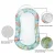 Salón flotante inflable Extra grande para piscina para adultos con respaldo para reposacabezas, cama flotante de agua para natación, relajación de verano al aire libre