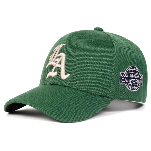 Gorras de béisbol con bordado de letras y personalidad Unisex, Gorra informal ajustable para exteriores, Gorra de Hip Hop, Gorras con protección solar para primavera y otoño