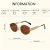 Gafas de sol ovaladas para mujeres y hombres, gafas de sol con montura metálica de moda, tonos clásicos
