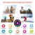 Reloj inteligente para mujer Bluetooth llamada 1,39 pantalla táctil relojes inteligentes para hombres monitoreo de saludIP67 Fitness impermeable