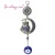 amuleto turco azul mal de ojo, Luna, búho, amuleto de la suerte, colgante de pared, péndulo, protección de bendición, regalo, decoración del hogar