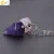 Colgante Péndulo con Piedra Natural para Hombre y Mujer, Collar con Cristal Curativo de Pequeño Tamaño, cuarzos piedras naturales , pendulo adivinacion , piedras semipreciosas naturales F366
