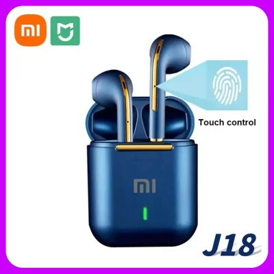 Xiaomi J18 auriculares inalámbricos Bluetooth HiFI micrófono estéreo intrauditivo táctil impermeable TWS auriculares para juegos con cancelación de ruido