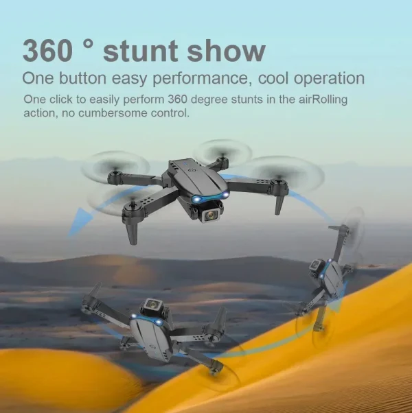 Nuevo Drones E99 PRO GPS Profesional 8K con cámara HD FPV 5G Wifi Motor sin escobillas plegable RC Quadcopter evitación de obstáculos Dron