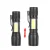 Mini linterna LED COB + XPE, linterna portátil con carga USB, linterna de Camping con luz de enfoque con zoom, linterna táctica con Clip para bolígrafo