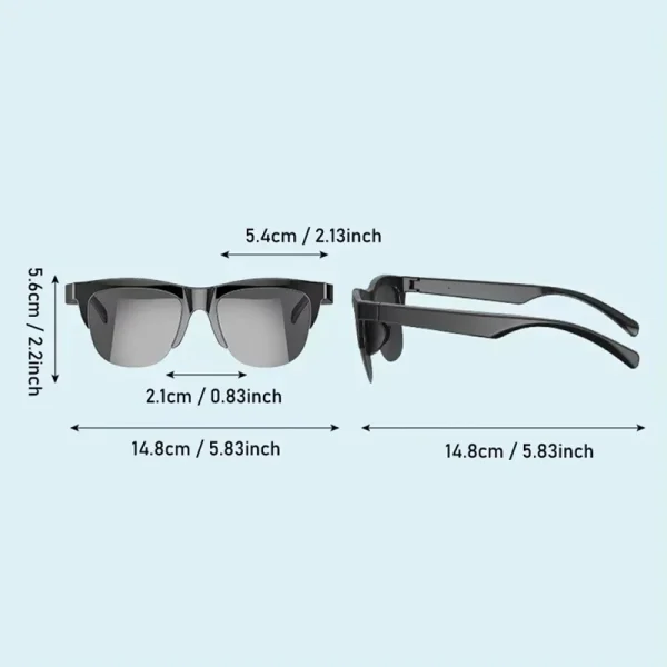 Xiaomi gafas inteligentes gafas de sol al aire libre Bluetooth5.3 llamada auriculares para deportes al aire libre impermeable Anti-UV hombre mujer gafas de sol 2025