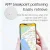 Mini localizador GPS con alarma antipérdida, llavero con etiqueta inteligente Compatible con Bluetooth, rastreador de llaves para perros, mascotas y niños