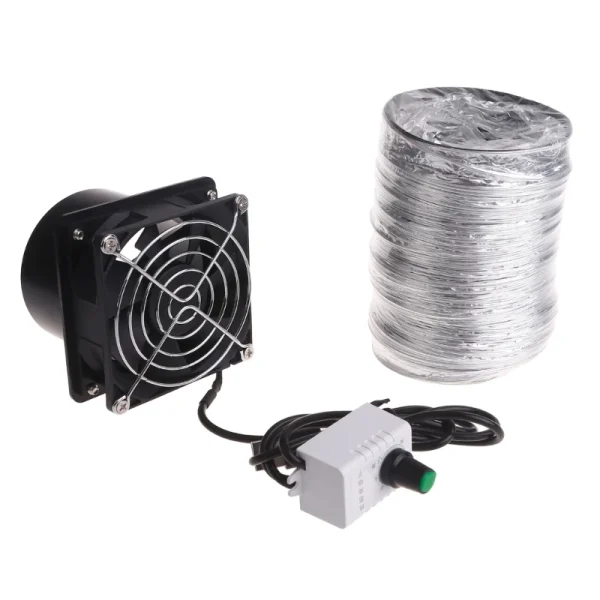 Absorbedor humo Extractor humos ventilador tubo conducto Exhuast ventilador USB velocidad ajustable
