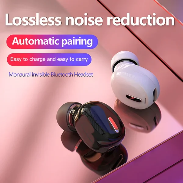 X9 auriculares inalámbricos Bluetooth 5,0 auriculares con micrófono en la oreja deportes impermeables TWS auriculares Bluetooth manos libres auriculares individuales