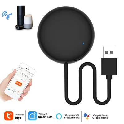 Tuya IR/RF Control remoto inteligente Smart Life WiFi 2,4 GHz dispositivos universales para el hogar Control remoto funciona con Alexa Google Home