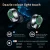 Auriculares inalámbricos Bluetooth con batería de larga duración, caja de almacenamiento con espejo YD03, manos libres, Bluetooth, manos libres, teléfono