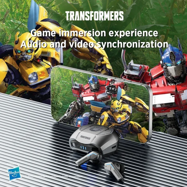 Transformers TF-T06 auriculares Bluetooth 5,3 modo Dual reducción de ruido auriculares para videojuegos auriculares HIFI conexión estable