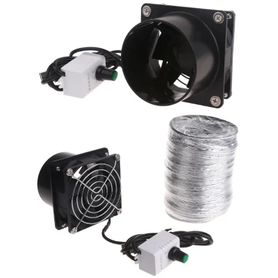 Absorbedor humo Extractor humos ventilador tubo conducto Exhuast ventilador USB velocidad ajustable