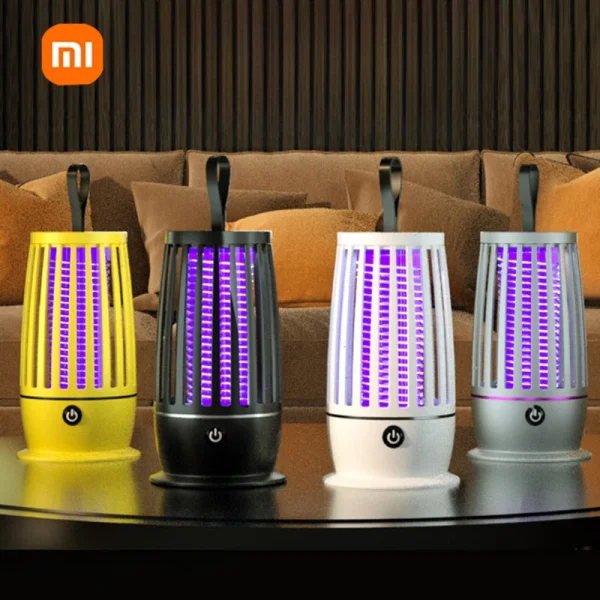 Xiaomi-Lámpara antimosquitos portátil, repelente de mosquitos, calentador, trampa para moscas, mata insectos eléctrico silencioso, recargable por USB para interiores