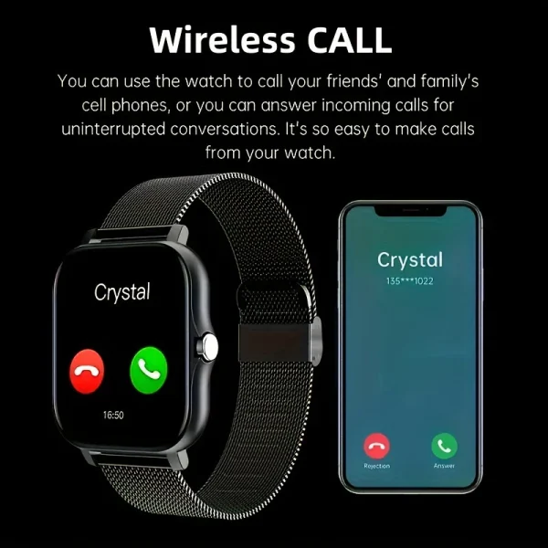 Xiaomi nuevo reloj inteligente mujeres hombres señora regalo deporte Fitness relojes Monitor de ritmo cardíaco reloj inteligente impermeable para teléfonos Android IOS