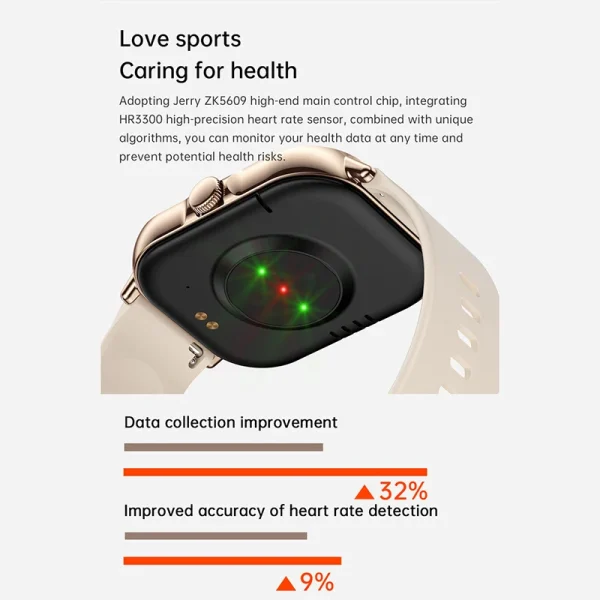 Xiaomi reloj inteligente 2025 Android regalo Bluetooth llamada Smartwatch 2024 pantalla táctil música Fitness Tracker relojes deportivos + auricular