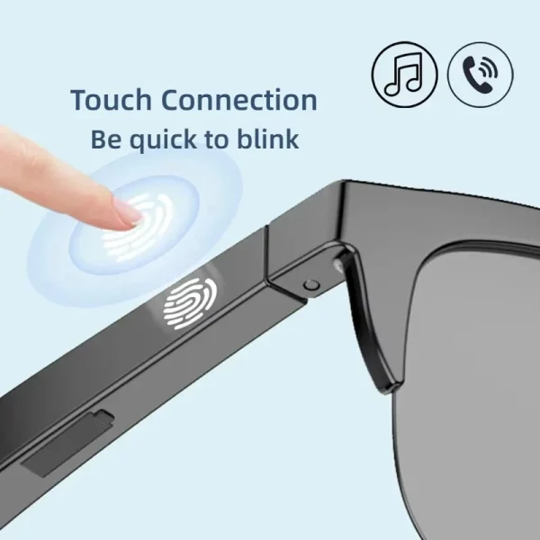 Xiaomi gafas inteligentes gafas de sol al aire libre Bluetooth5.3 llamada auriculares para deportes al aire libre impermeable Anti-UV hombre mujer gafas de sol 2025