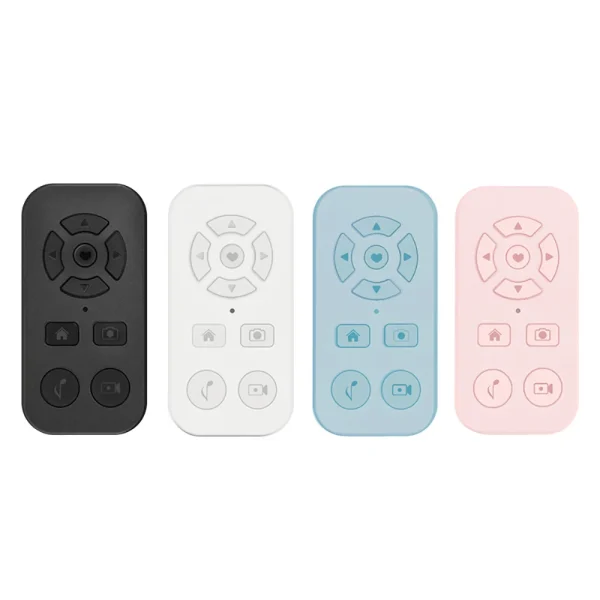 Nuevo Control remoto de teléfono móvil de nueve teclas, controlador Bluetooth, foto como botón, vídeo, Ebook, página