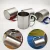 Taza de acero inoxidable de 220Ml para acampar, viajar al aire libre, taza con mango, mosquetón, escalada, mochilero, senderismo, tazas portátiles