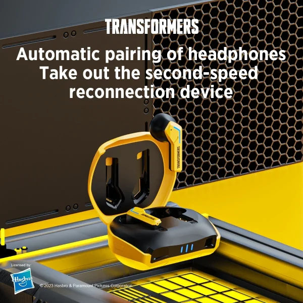 Transformers TF-T06 auriculares Bluetooth 5,3 modo Dual reducción de ruido auriculares para videojuegos auriculares HIFI conexión estable