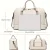 Bolsa de lona de lujo: elegante y duradera con divisor impermeable, separación húmeda/seca y prácticas bolsillos laterales