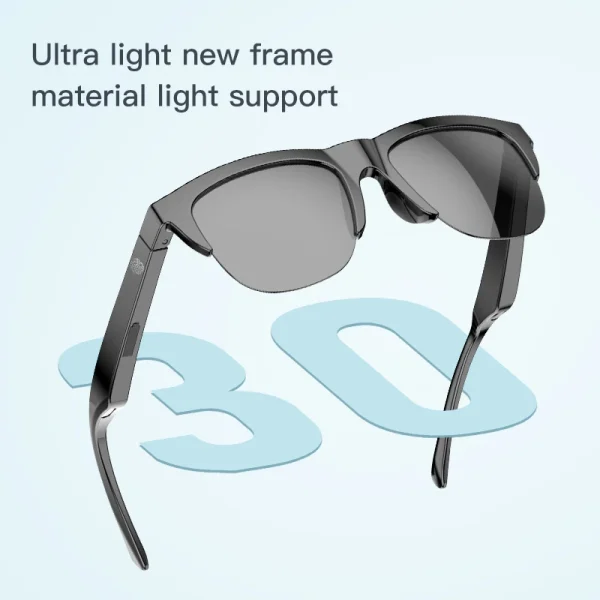 Xiaomi gafas inteligentes gafas de sol al aire libre Bluetooth5.3 llamada auriculares para deportes al aire libre impermeable Anti-UV hombre mujer gafas de sol 2025