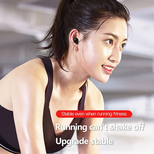 X9 auriculares inalámbricos Bluetooth 5,0 auriculares con micrófono en la oreja deportes impermeables TWS auriculares Bluetooth manos libres auriculares individuales