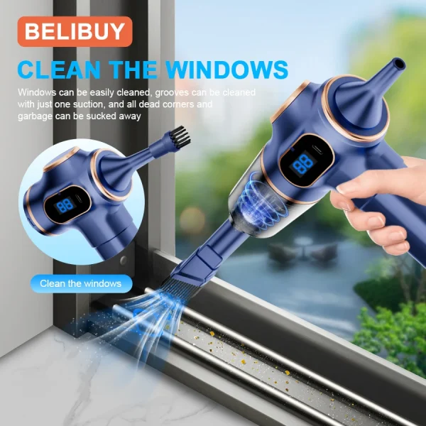 Aspiradora en miniatura aspiradora para coche vacunm cleaner Aspirador de coche inalámbrico, electrodoméstico, sofá, oficina, ,máquina de limpieza del hogar de alta potencia aspiradora para limpiar alfombras de cuartos