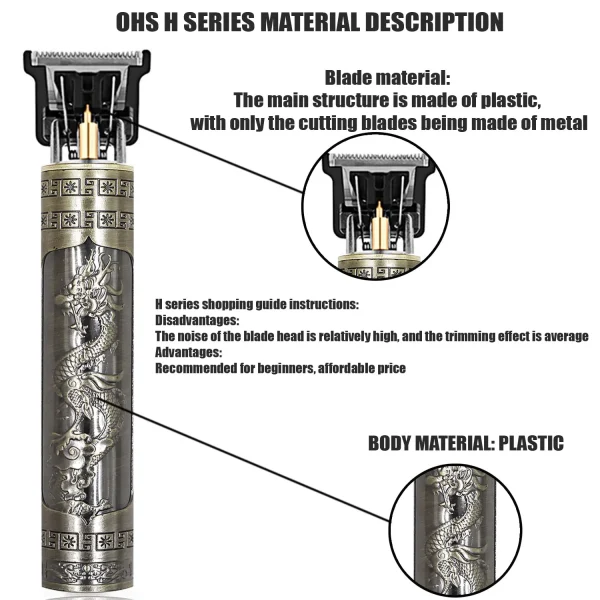 Afeitadora de pelo eléctrica inalámbrica T9, recortadora de pelo, electrodomésticos, maquinillas de afeitar para peluquero de viaje, máquina de afeitar para hombres, recortadora para hombre