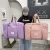 Bolsa de almacenamiento móvil portátil de tela oxford engrosada, bolsa de equipaje plegable, bolsa de viaje multifuncional, bolsa de hombro