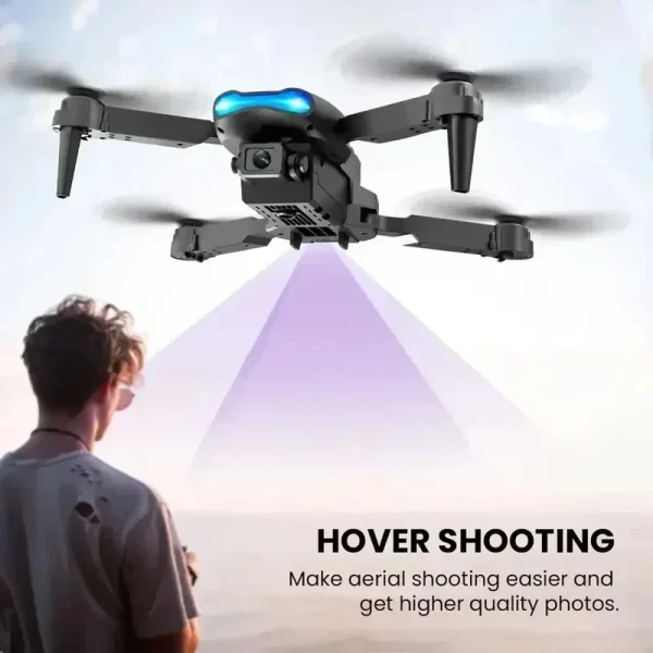 Nuevo Drones E99 PRO GPS Profesional 8K con cámara HD FPV 5G Wifi Motor sin escobillas plegable RC Quadcopter evitación de obstáculos Dron