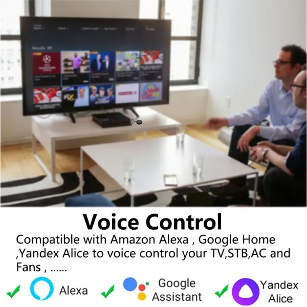 Tuya IR/RF Control remoto inteligente Smart Life WiFi 2,4 GHz dispositivos universales para el hogar Control remoto funciona con Alexa Google Home