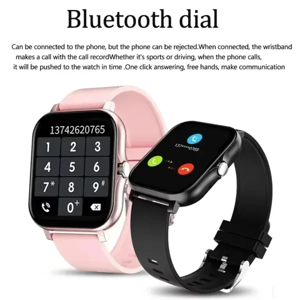 Reloj inteligente Xiaomi 2025 para hombres y mujeres, regalo con pantalla completamente táctil, relojes deportivos digitales con mensajes de Fitness, reloj de pulsera con llamada BT