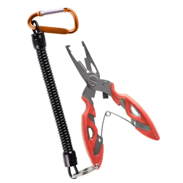 Alicates de pesca multifunción, herramientas, accesorios para productos, aparejos de invierno, alicates, tornillo de banco, tijeras para tejer moscas, juego de trenzas, pinzas para pescado