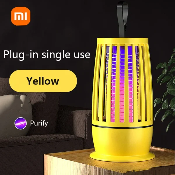 Xiaomi-Lámpara antimosquitos portátil, repelente de mosquitos, calentador, trampa para moscas, mata insectos eléctrico silencioso, recargable por USB para interiores